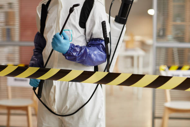 Professional Blood Cleanup technician working in Sparta, MO